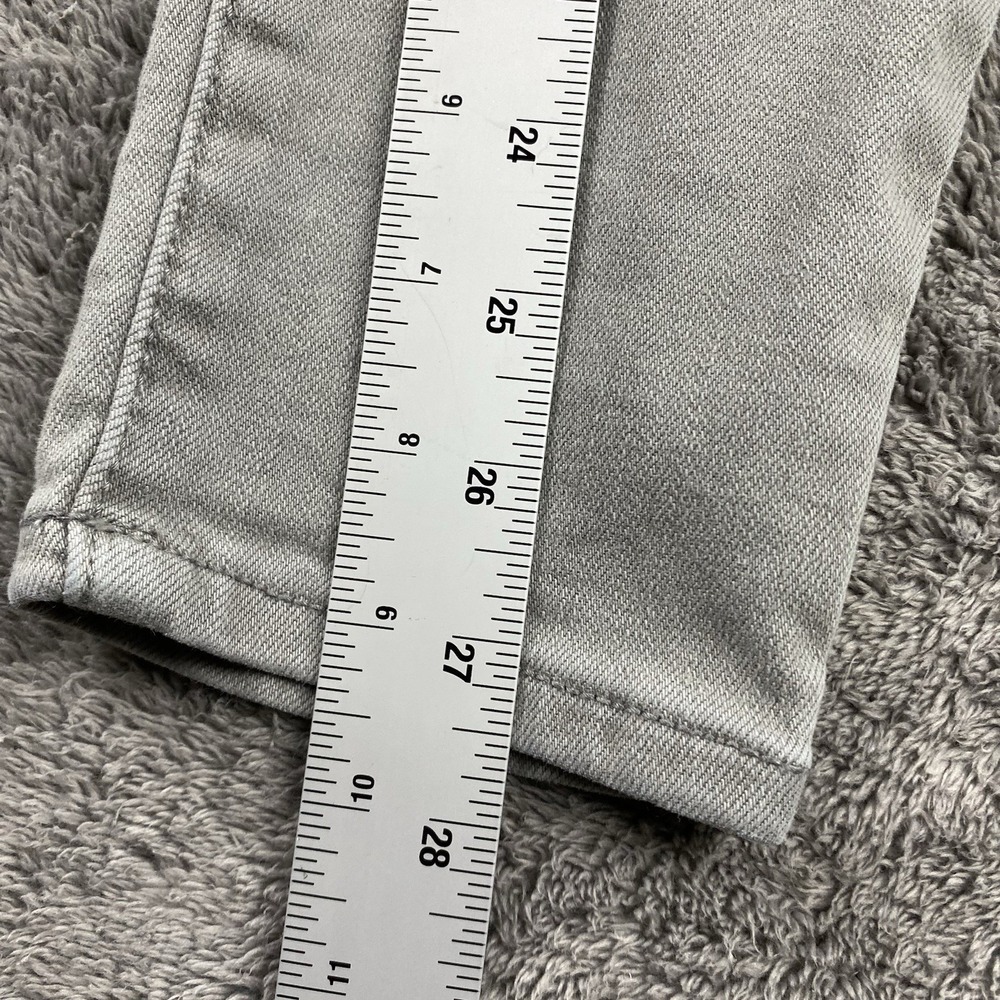 American Eagle Super Stretch High Rise Jegging Jeans Womens 6 R Gray - Picture 4 of 15